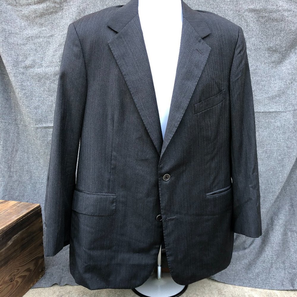 2006 Brooks Brothers Golden Fleece Wool Stripped Blazer